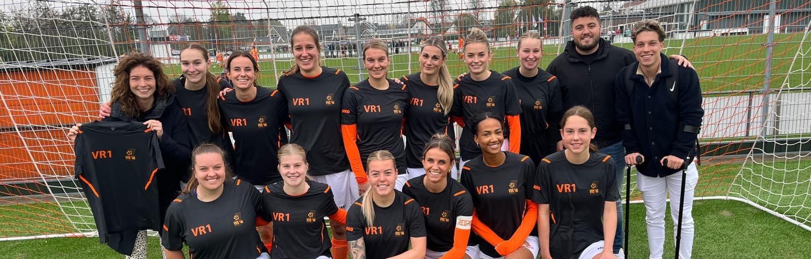 VVS’46 vrouwen 1 hadden makkie tegen Uitgeest